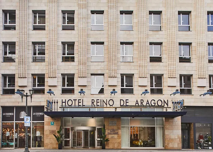Mejores hoteles en Zaragoza con mapa interactivo